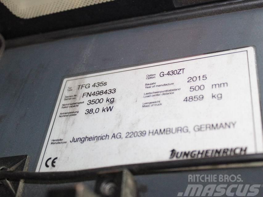 Jungheinrich TFG 435s G-430ZT LPG trucks