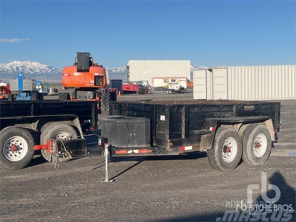  10 ft T/A Dump Vehicle transport trailers