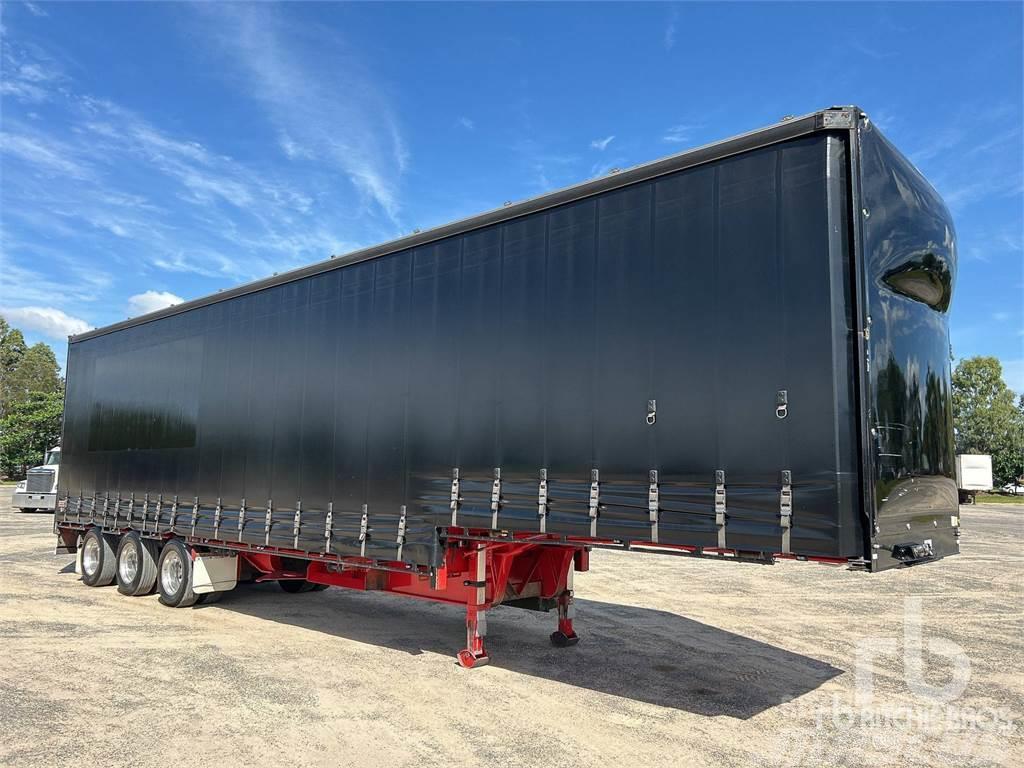  BARKER 13.3 m Tri/A Step Deck Curtainsider semi-trailers