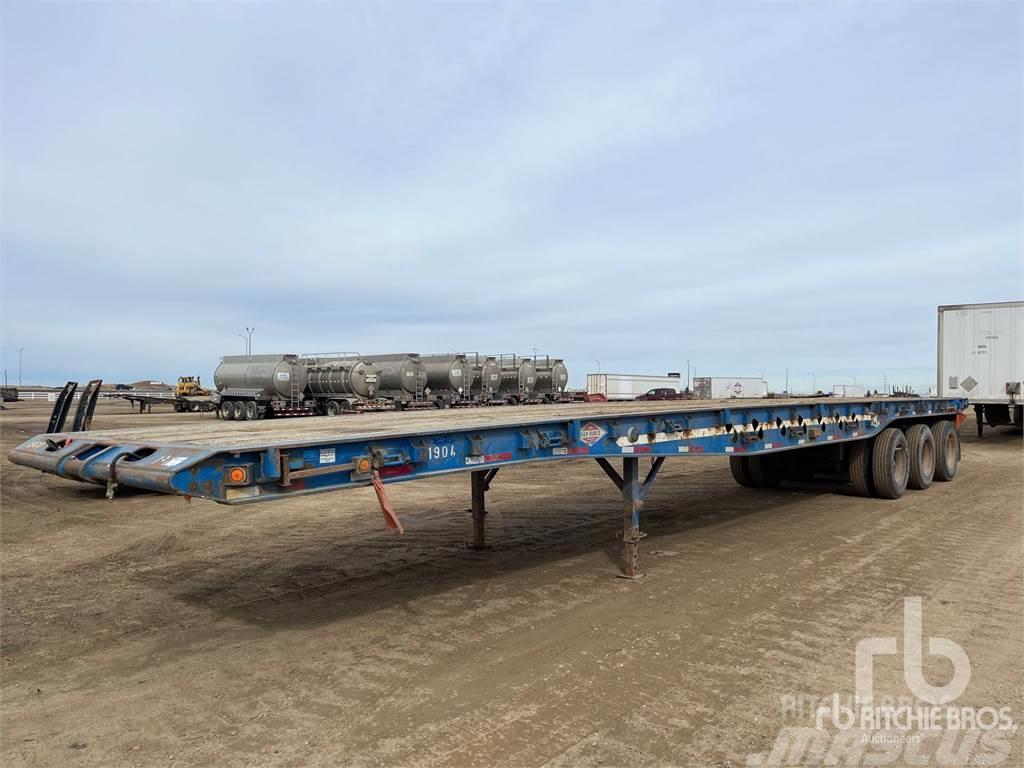 Doepker 49 ft T/A Flatbed Flatbed/Dropside semi-trailers