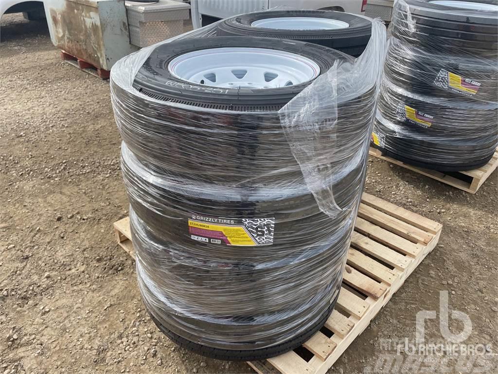 Grizzly Quantity of (8) 235/80R16 Tyres, wheels and rims