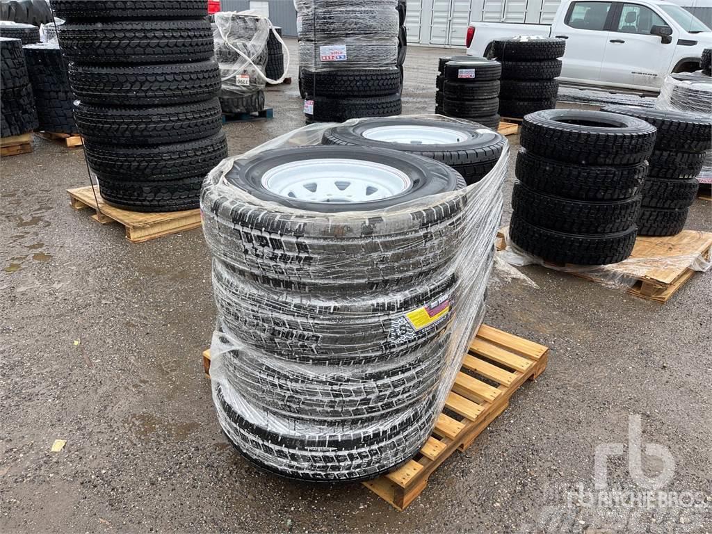 Grizzly Quantity of (8) ST235/85R16 (Un ... Tyres, wheels and rims