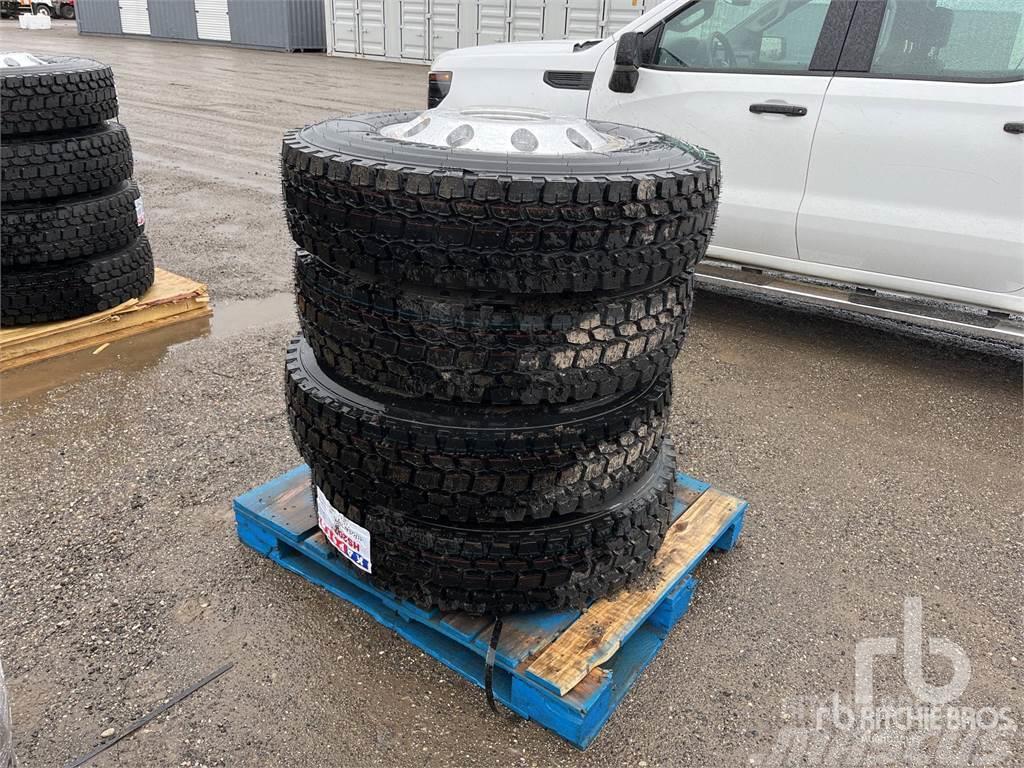 Kapsen Quantity of (4) 11R22.5 (Unused) Tyres, wheels and rims
