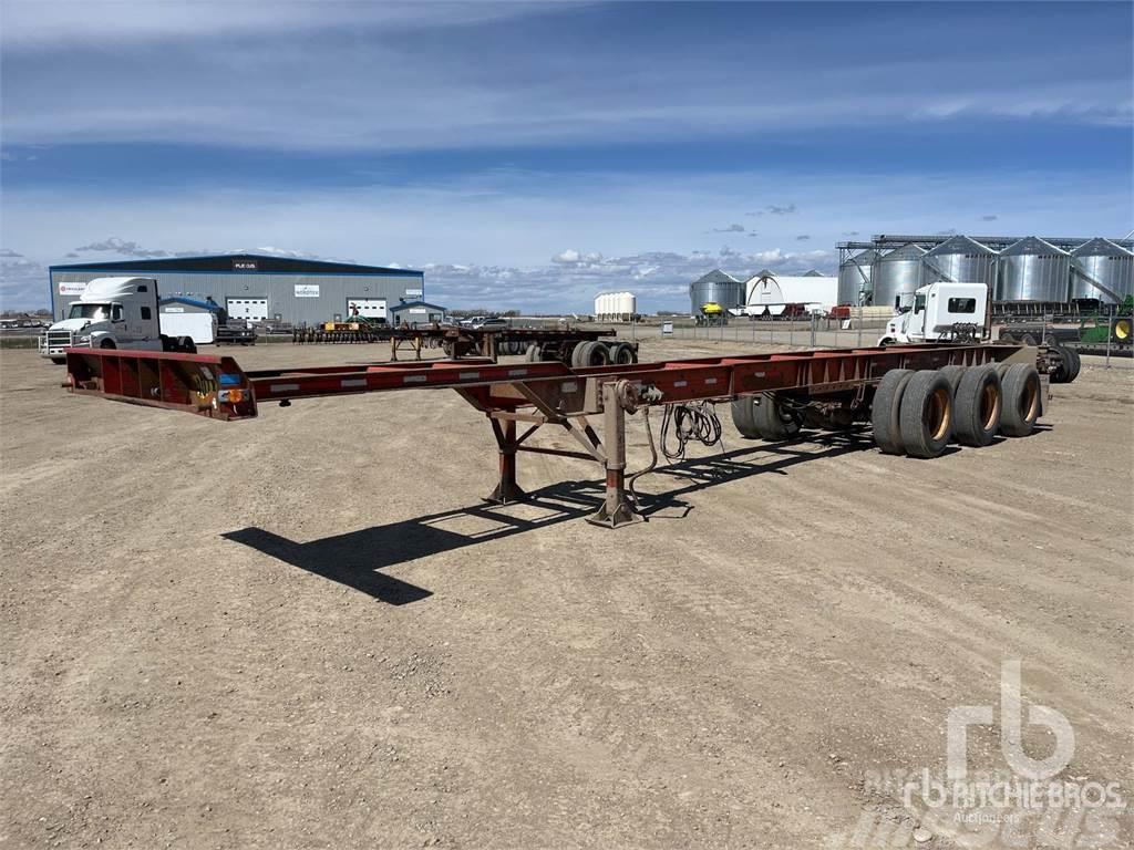  LIONS GATE Tri/A Extendable Containerframe semi-trailers