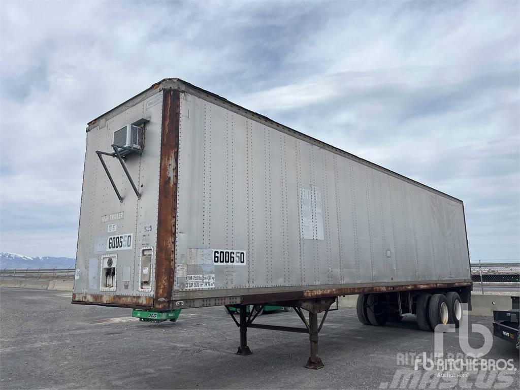 Miller 40 ft x 96 in T/A Box body semi-trailers