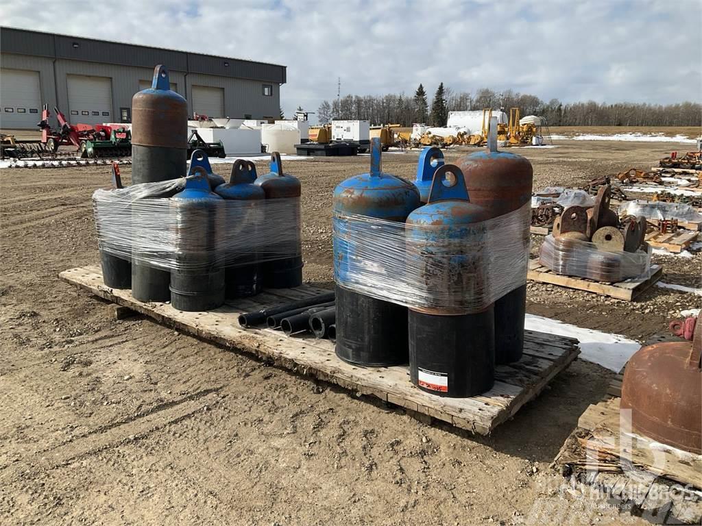  Quantity of HDPE Pull Heads Pipelayer dozers
