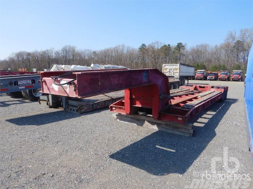  T/A Low loader-semi-trailers