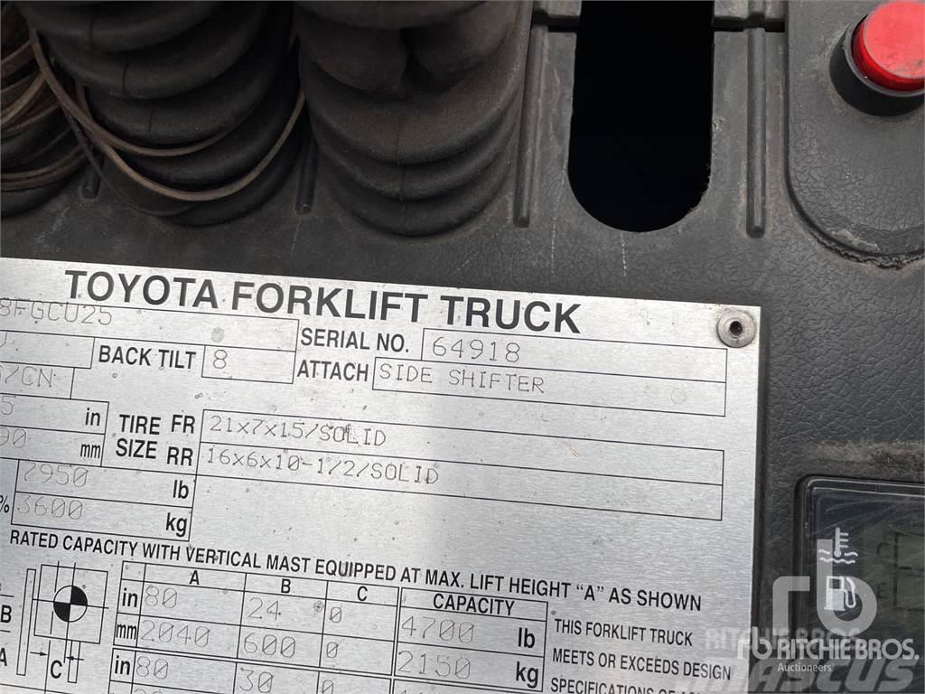Toyota 8FGCU25 Diesel trucks