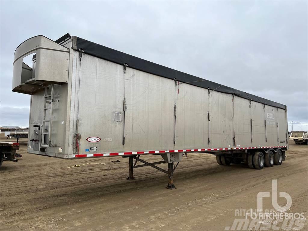  TY-CROP 53 ft x 102 in Tri/A Moving Flo ... Wood chip semi-trailers