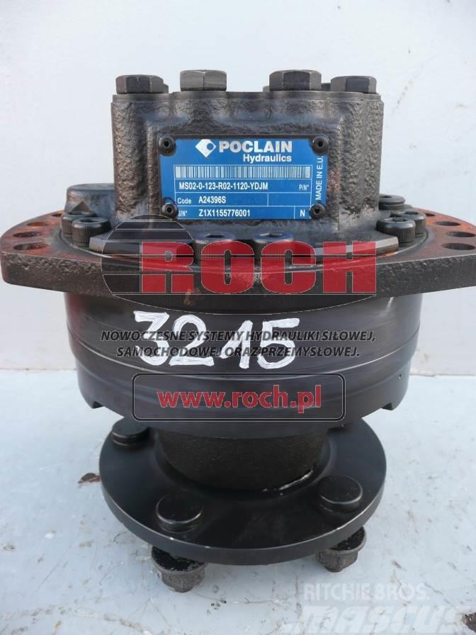 Poclain MS02-0-123-R02-1120-YDJM A24396S Engines