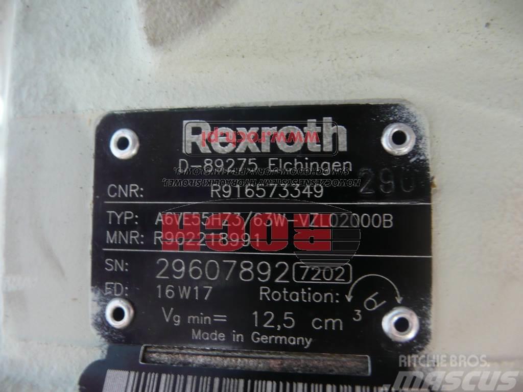 Rexroth A6VE55HZ3/63W-VZL02000B R902218991 r916573349+ GFT Engines