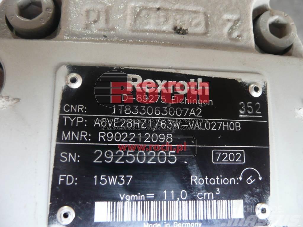 Rexroth + BONFIGLIOLI A6VE28HZ1/63W-VAL027H0B 1T833063007A Engines