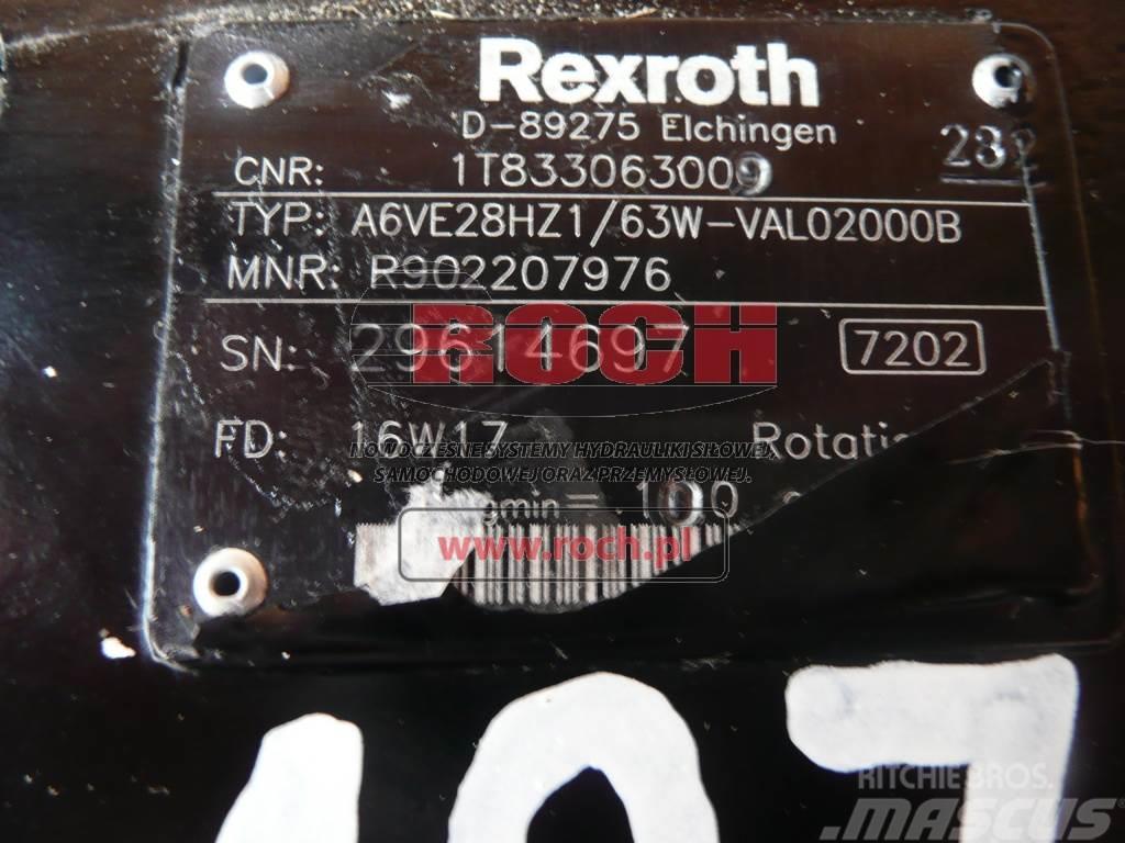 Rexroth + BONFIGLIOLI A6VE28HZ1/63W-VAL02000B R902207976 1 Engines