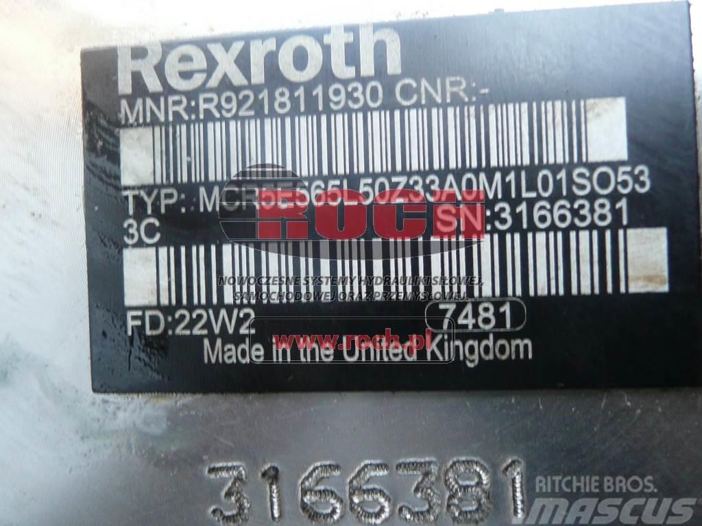Rexroth MCR5E 565L50Z33A0M1L01S0533C Engines