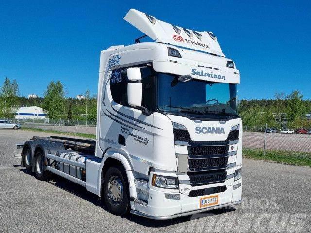 Scania R 500 B6x2NB Container Frame trucks