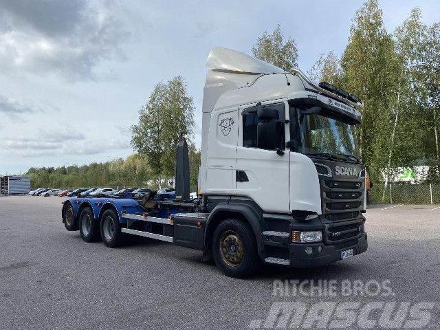 Scania R 730 LB8x4*4MNB, Korko 1,99% Container Frame trucks