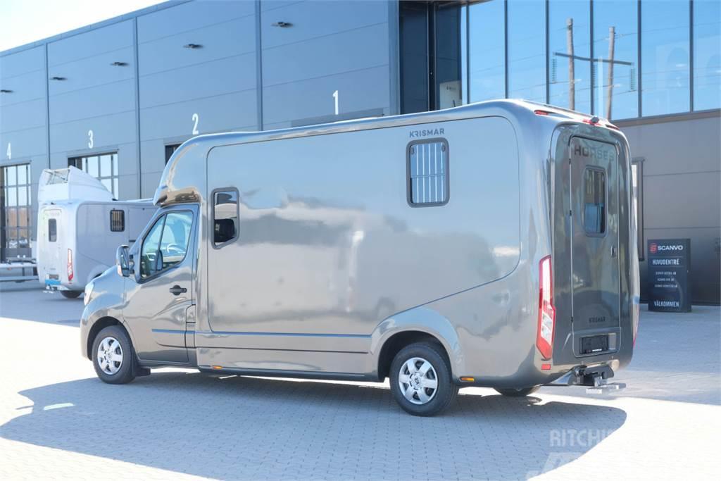  Personbil Renault Krismar 5-sits B-Korts hästbil Animal transport trucks