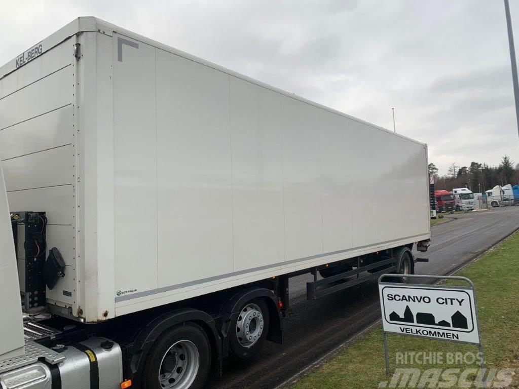 Kel-Berg 11 mtr - city alu boks lift Box body semi-trailers