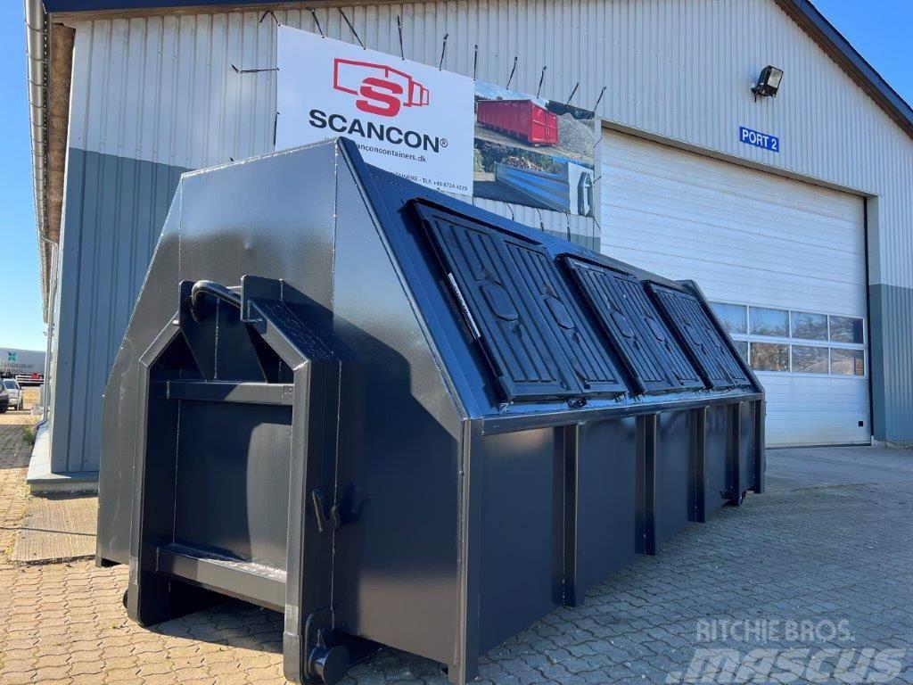  Scancon SL5019 - 5000mm lukket container 19m3 Hook lifts
