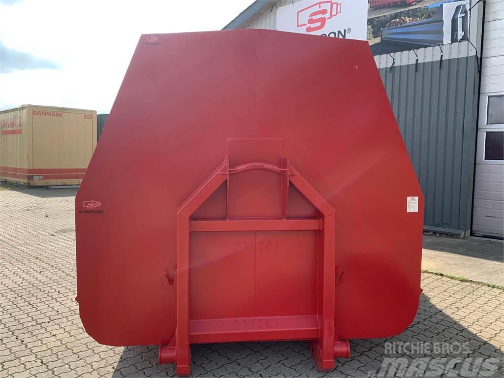  Scancon SL6027 - 5950 mm lukket container 27m3 Hook lifts