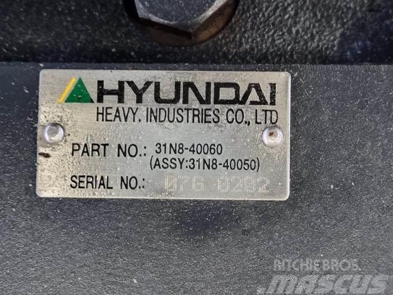 Hyundai FINAL DRIVE 31N8-40060 Axles