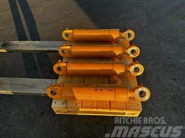  SIŁOWNIK HYDRAULICZNY 4 SZT KOMPLET Drilling equipment accessories and spare parts