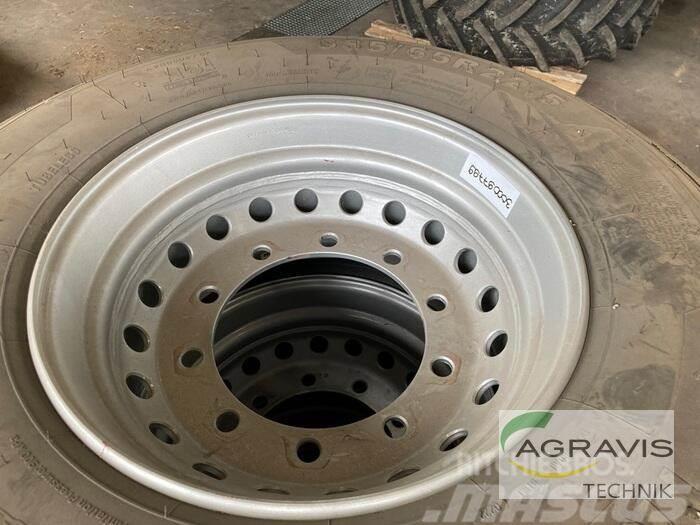  385/65R22,5 Tyres, wheels and rims