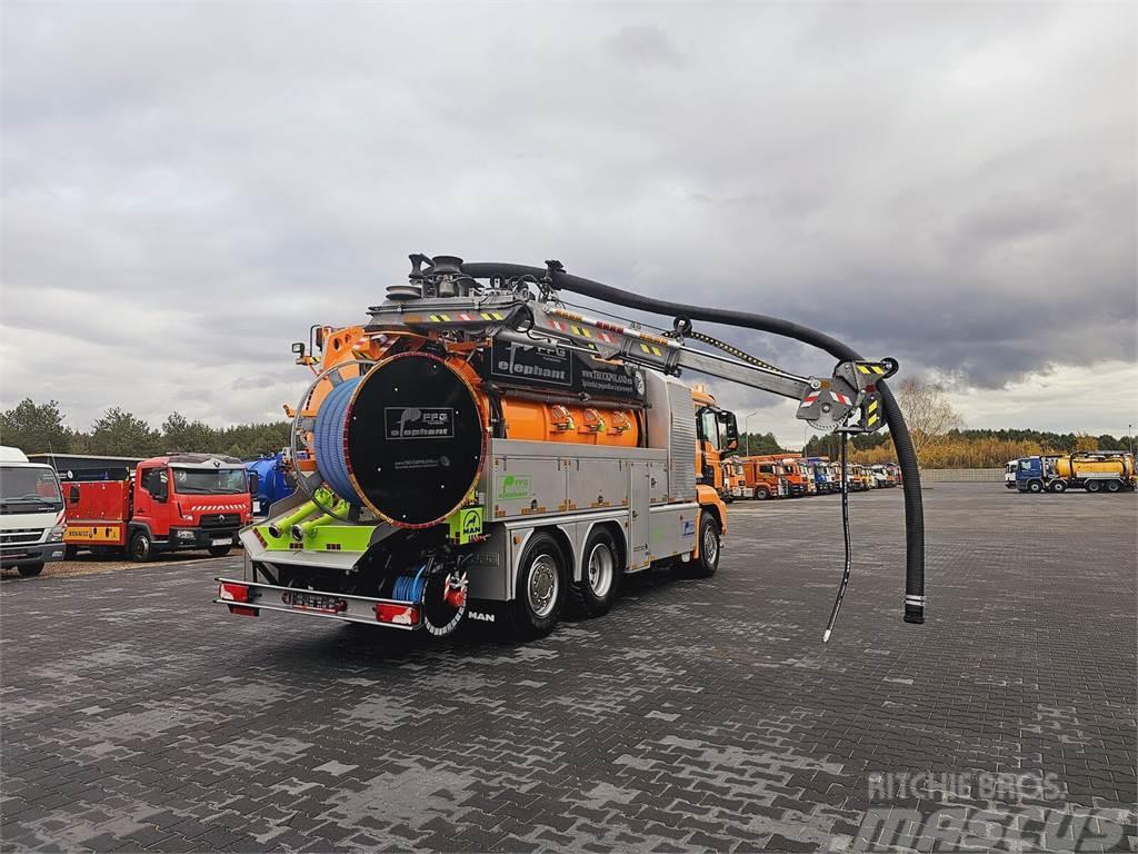 MAN FFG ELEPHANT WUKO COMBI FOR DUCT CLEANING Municipal / general purpose vehicles