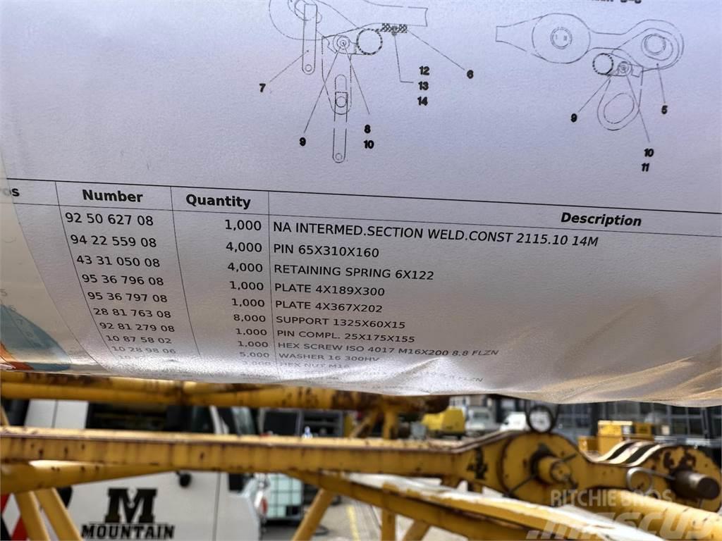 Liebherr LTM 1500 jib insert 14m N/A Crane parts and equipment