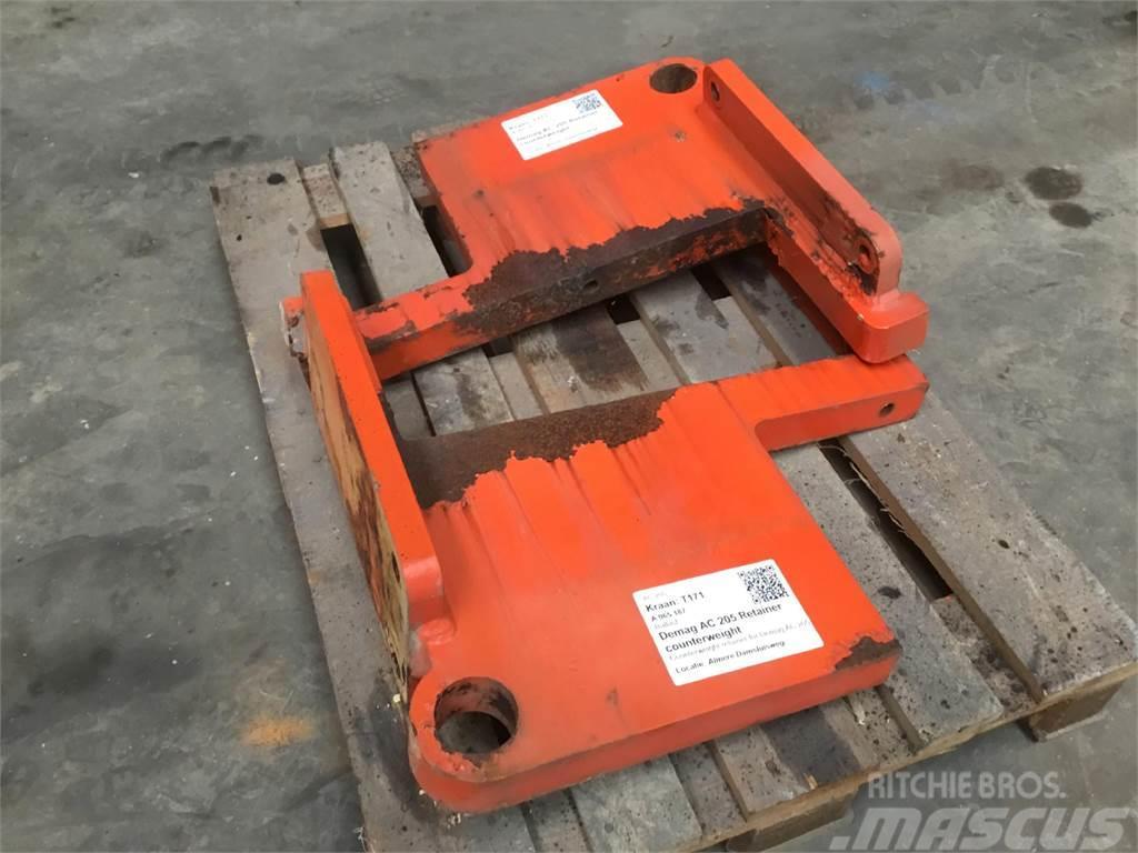 Terex Demag Demag AC 205 retainer counterweight Crane parts and equipment